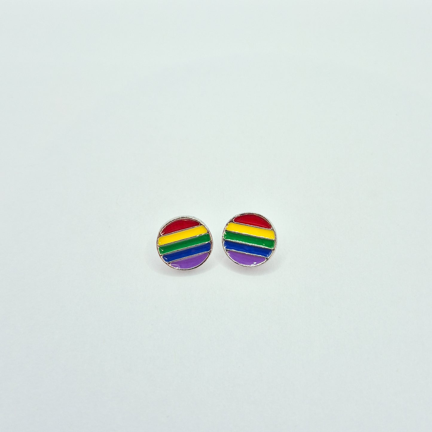 Pride Circle Studs