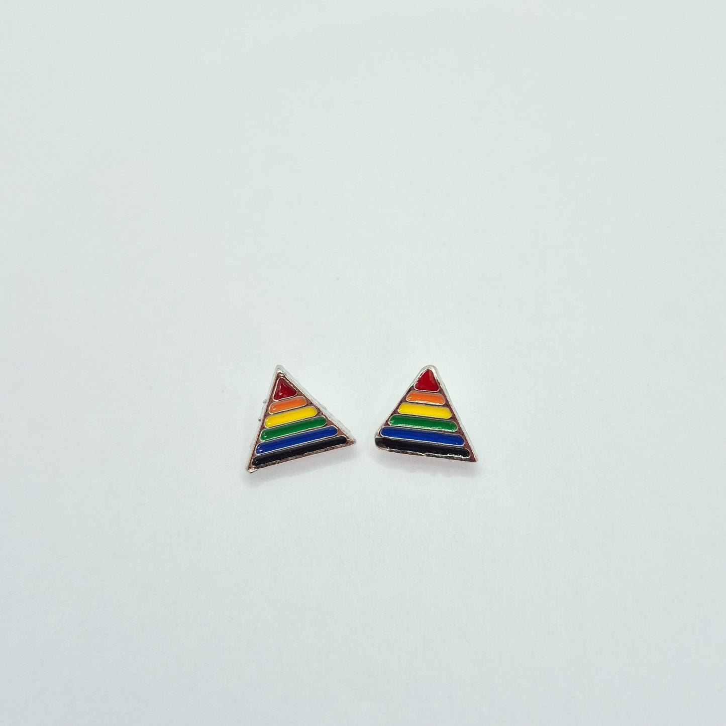 Pride Pyramid Studs