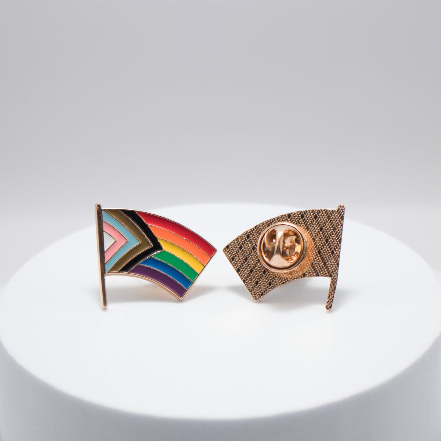 Progressive Pride Flag Pin