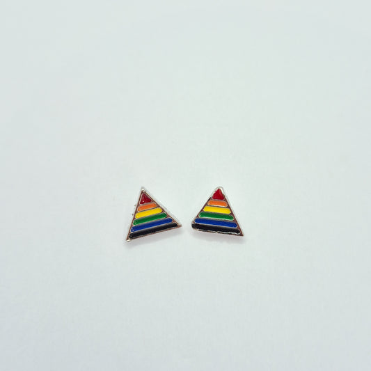 Pride Pyramid Studs