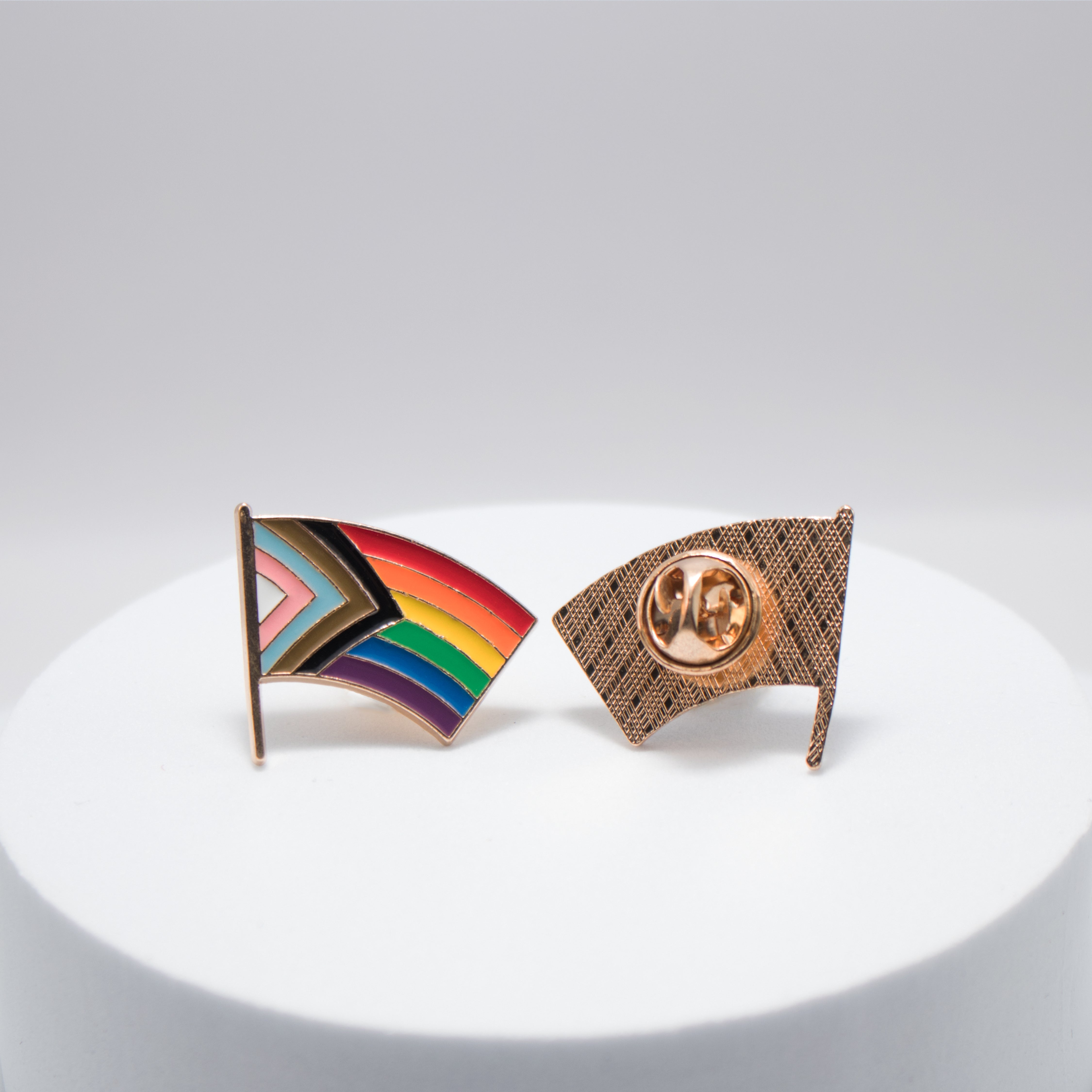 Progressive Pride Flag Pin – TransShape
