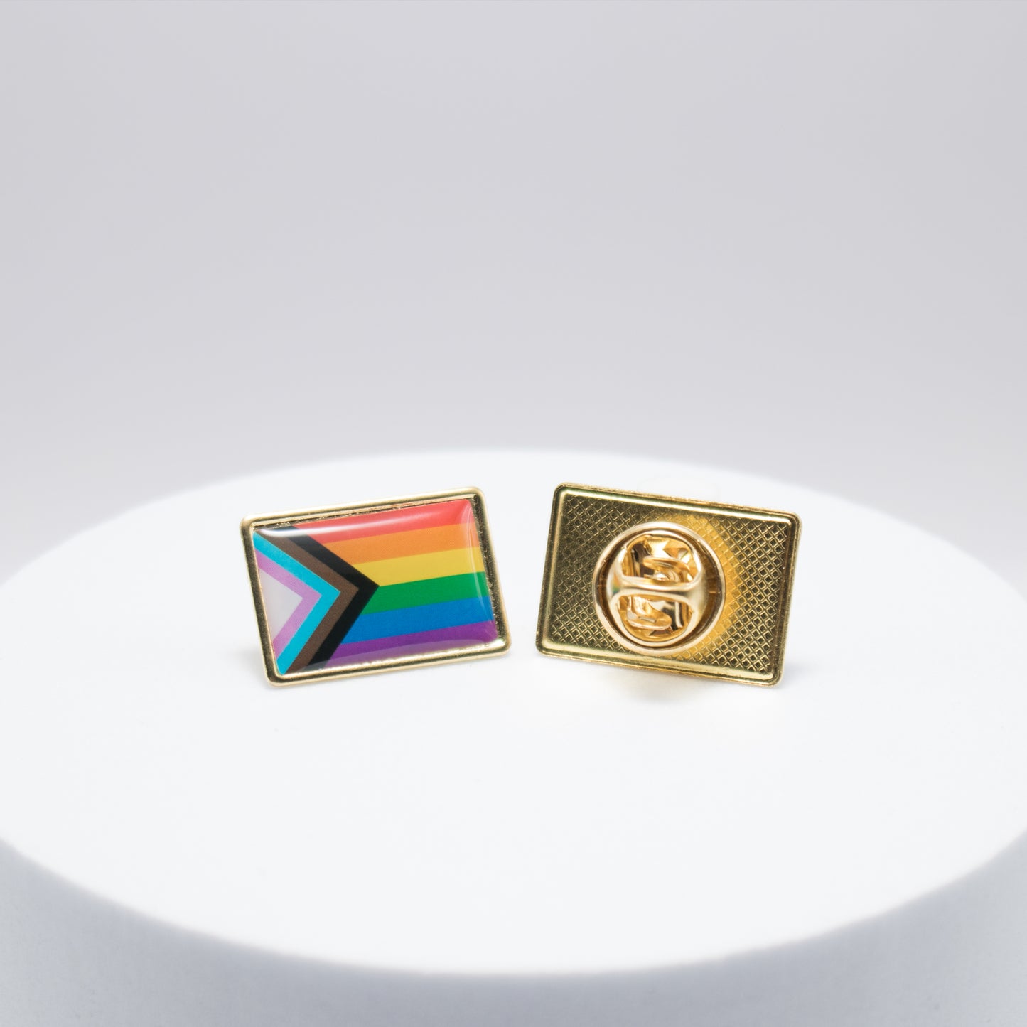 Progressive Pride Resin Pin
